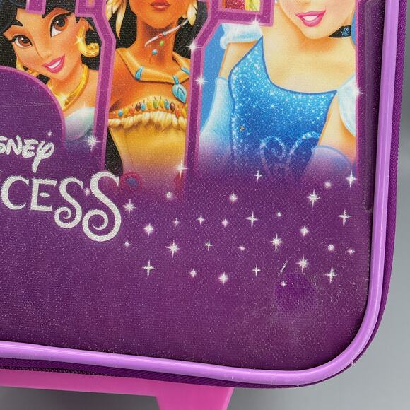 Disney World Parks 20x12x7 Princess Childrens Rolling Suitcase - Picture 10 of 10